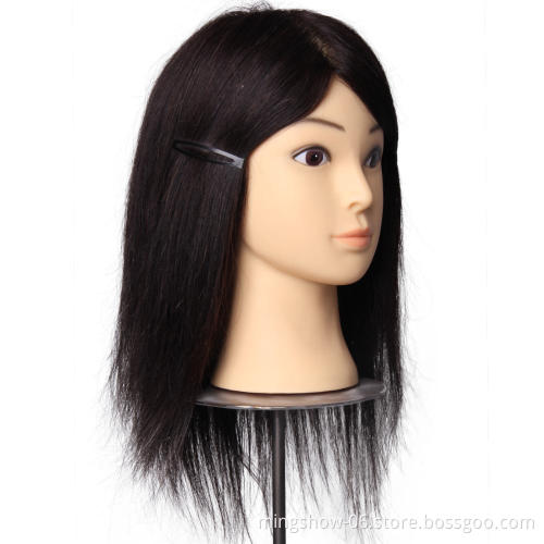 Female mannequin head hair  training doll head for hairdresser